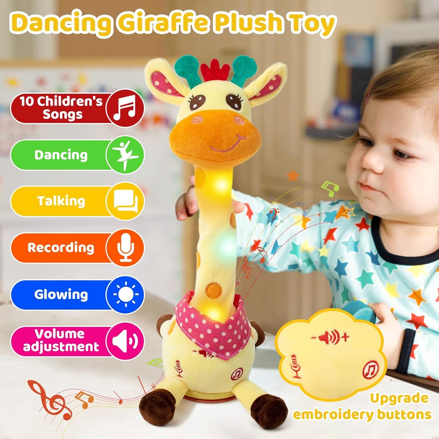 Nursery Rhymes Singing Dancing Animal Plush