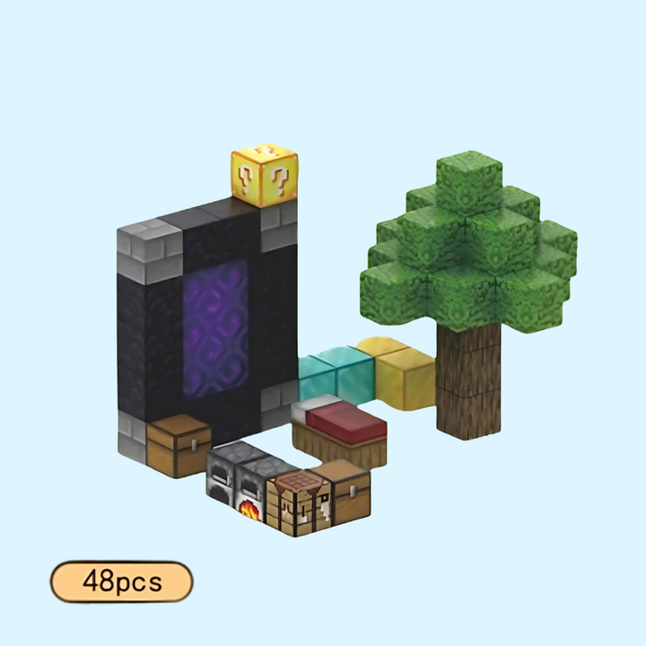 300pc Building Blocks + Storage Box