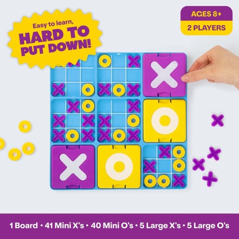 9-Board Tic Tac Toe Strategy Game