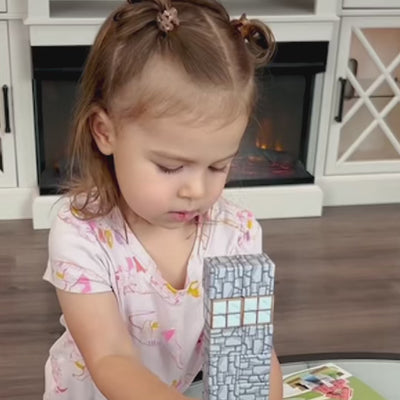 300pc Building Blocks + Storage Box