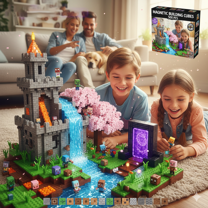 300pc Building Blocks + Storage Box