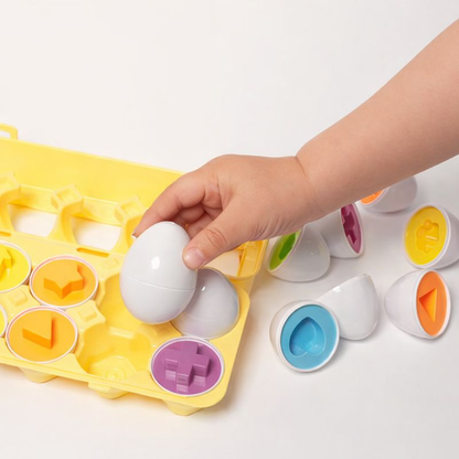 Montessori Geometric Eggs