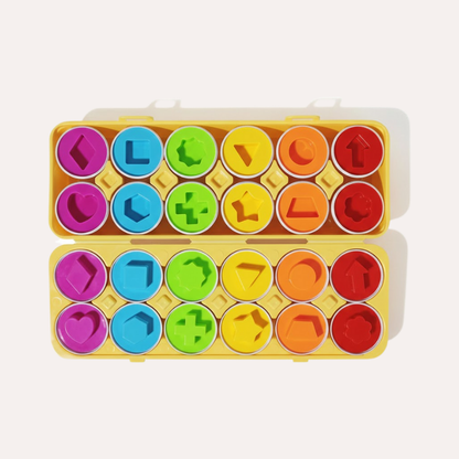 Montessori Geometric Eggs
