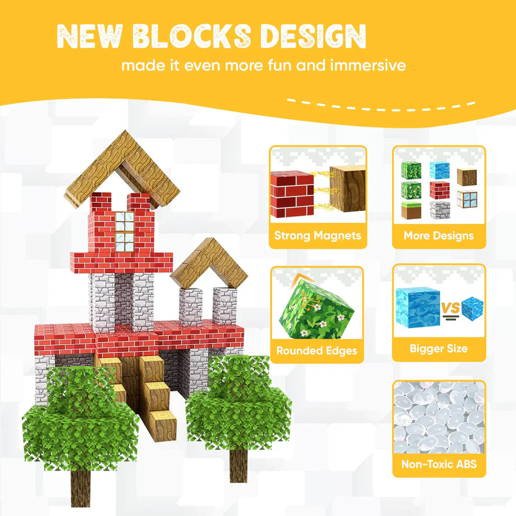 300pc Building Blocks + Storage Box