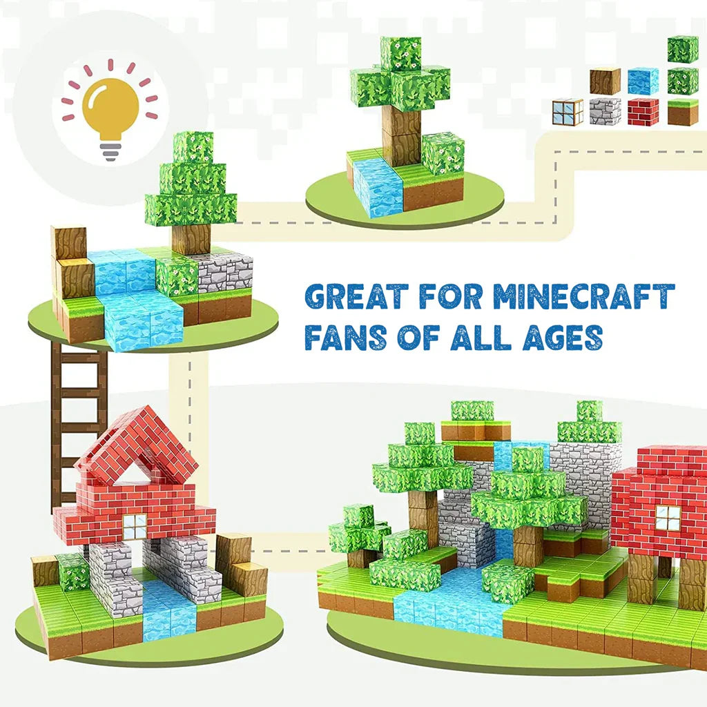 300pc Building Blocks + Storage Box