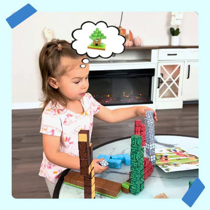 300pc Building Blocks + Storage Box