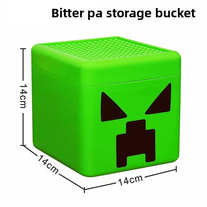 300pc Building Blocks + Storage Box