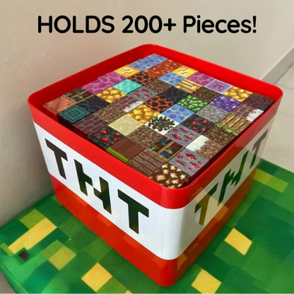 300pc Building Blocks + Storage Box