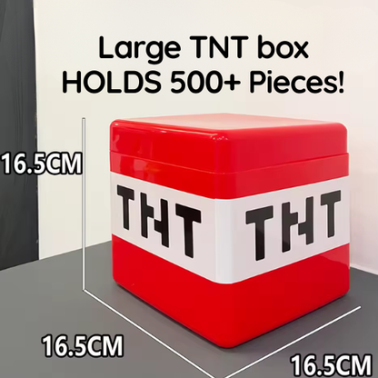 300pc Building Blocks + Storage Box