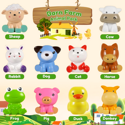 Montessori Farm Animal Set (20pcs)